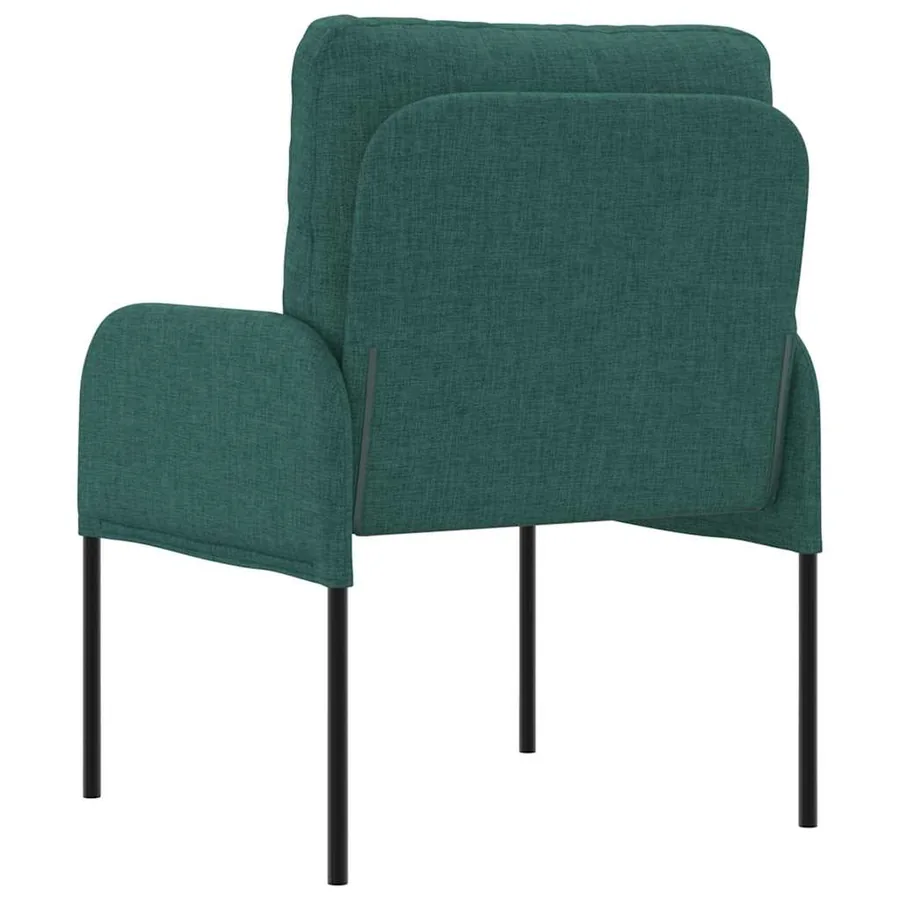 Canapés avec coussin 55cm Vert foncé Contreplaqué - 6