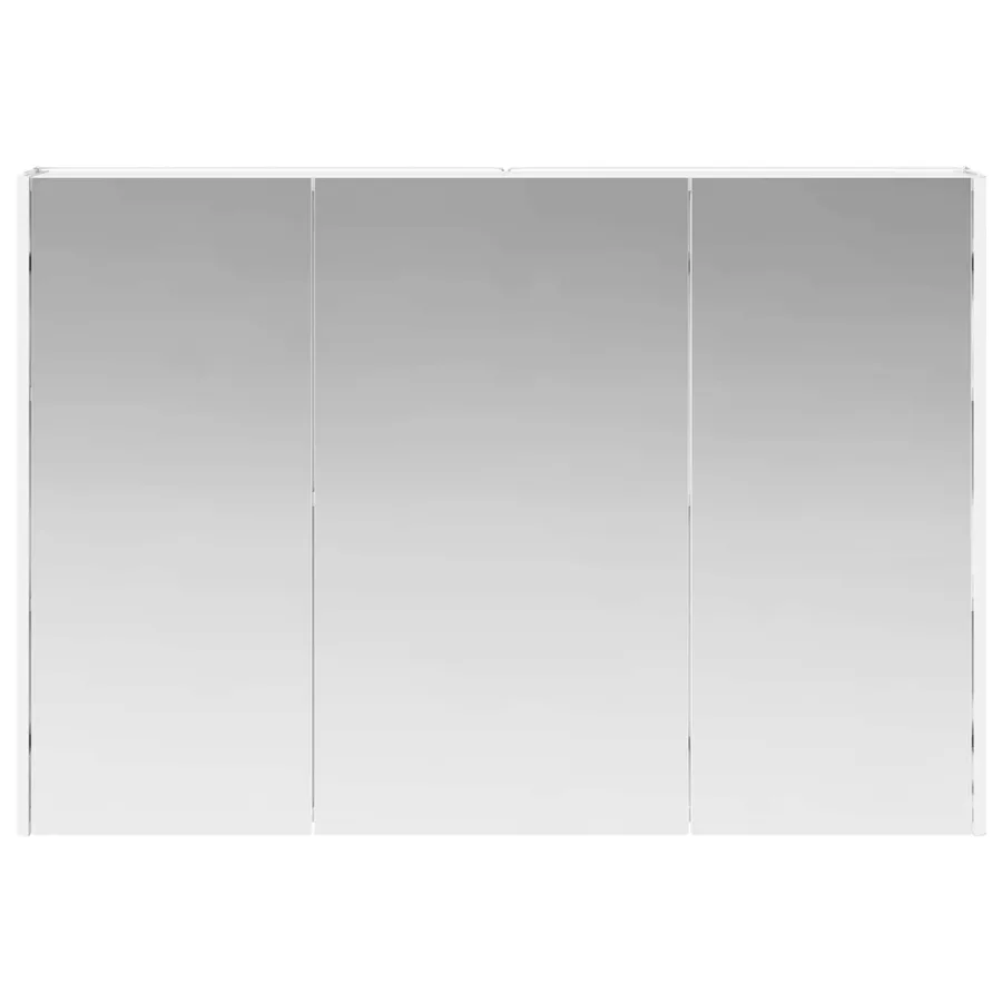 Armoire Miroir de Salle de Bain Blanc 103,5 x 15,5 x 70 cm - 6