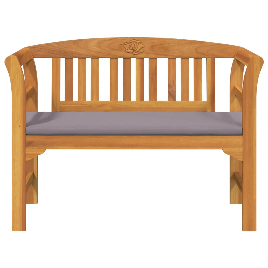 Banc rose Naturel 114 x 46 x 82,5 cm Bois d'Acacia Massif - 4