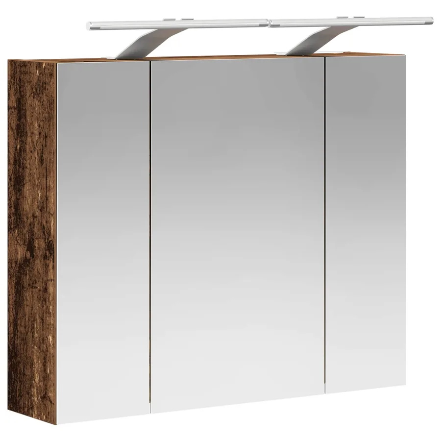Armoire Miroir de Salle de Bain Bois ancien 60 x 14,5 x 50 cm - 5