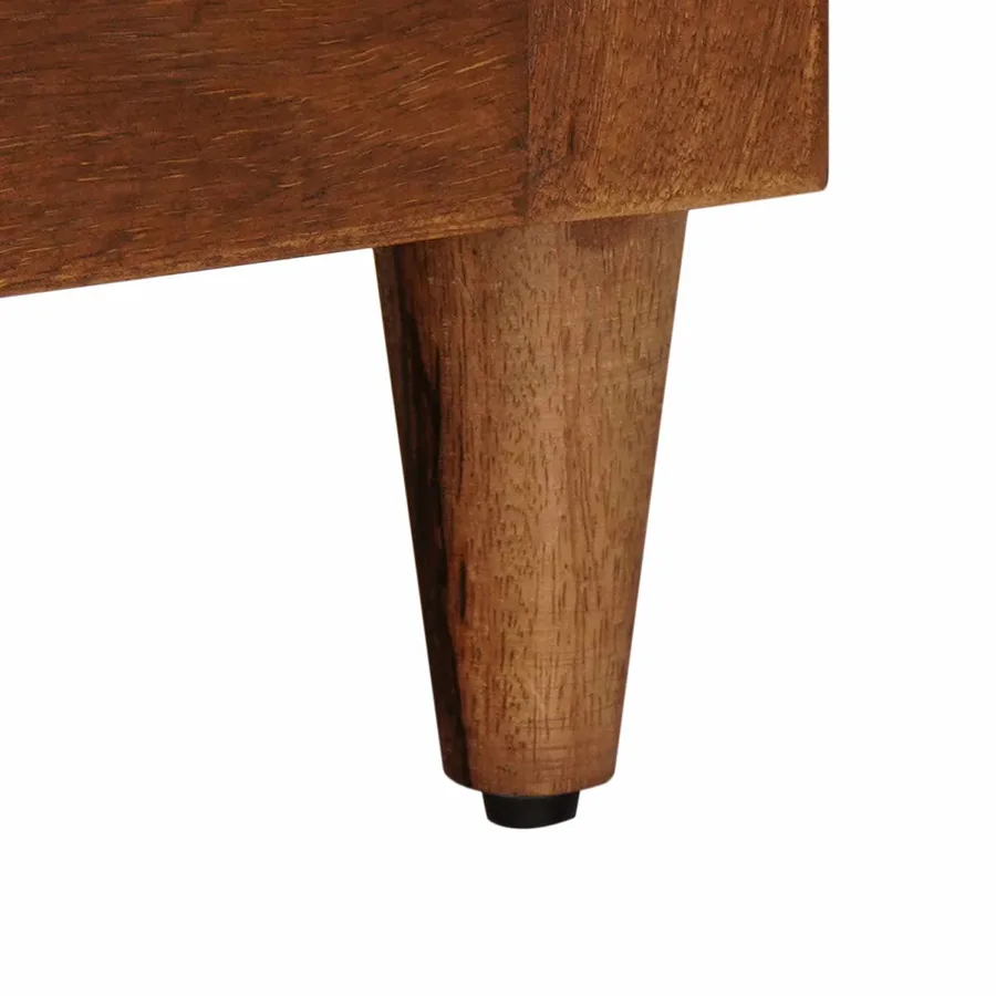 Cabinet de chevet avec tiroir 2 pcs Marron 40 x 33 x 46 cm - 9