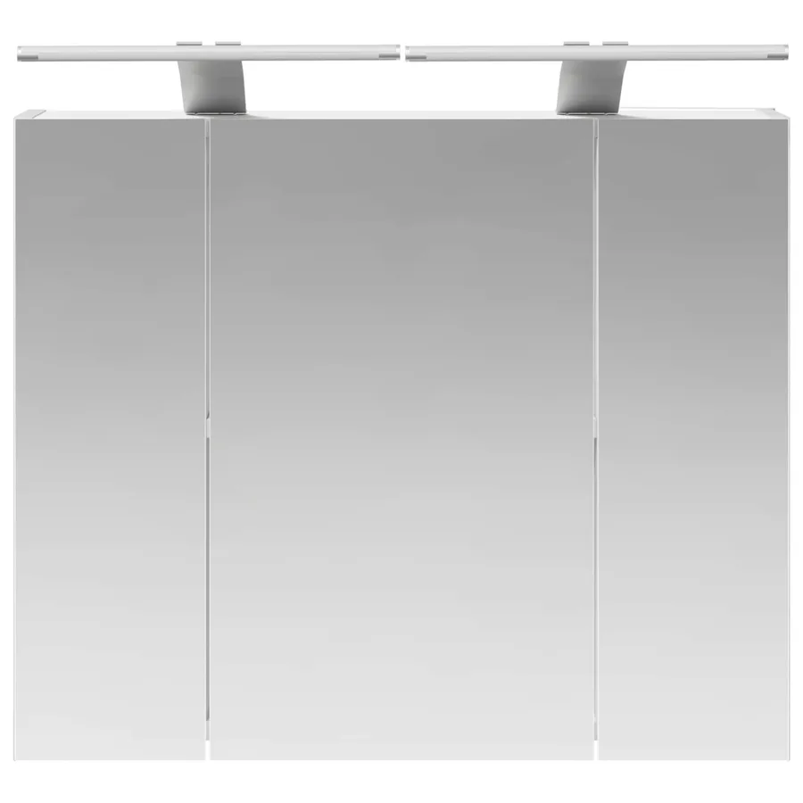 Armoire Miroir de Salle de Bain Blanc 60 x 14,5 x 50 cm - 6