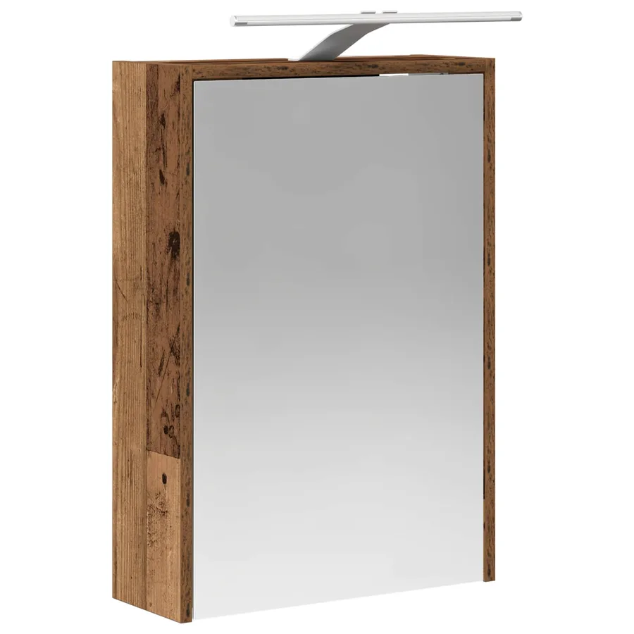 Armoire Miroir de Salle de Bain Bois ancien 43 x 16 x 62.5 cm - 5