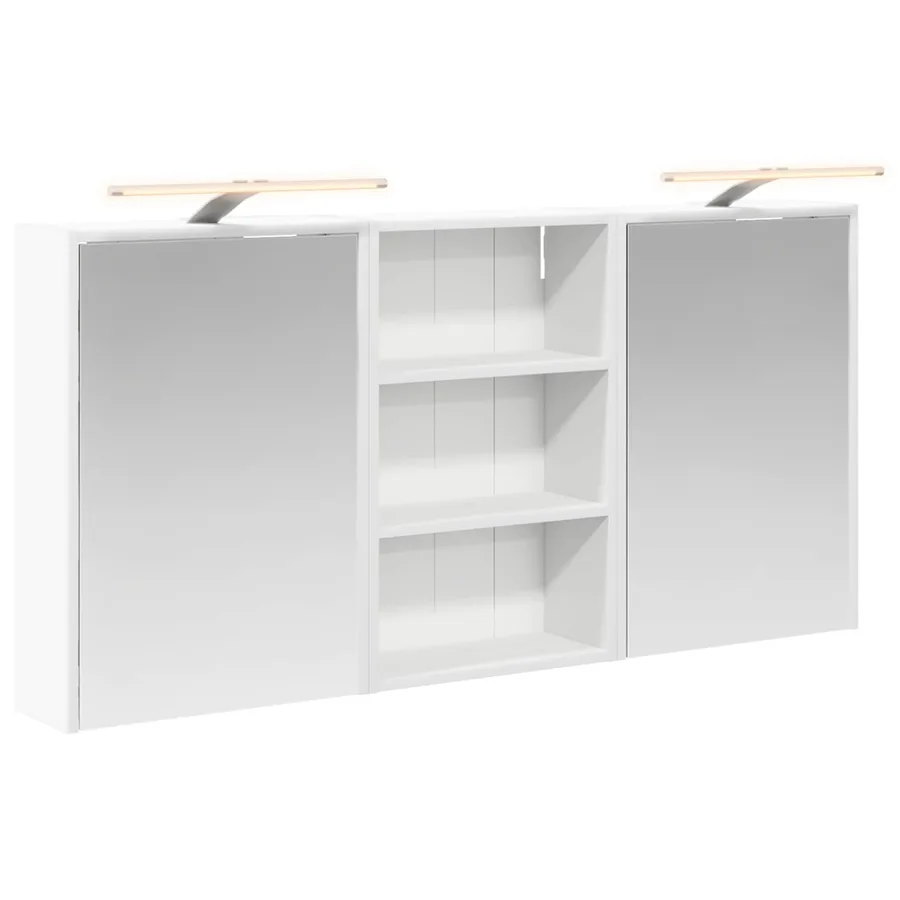 Ensemble de Meubles de Salle de Bain 3 pcs 126 x 16 x 62.5 cm - 2