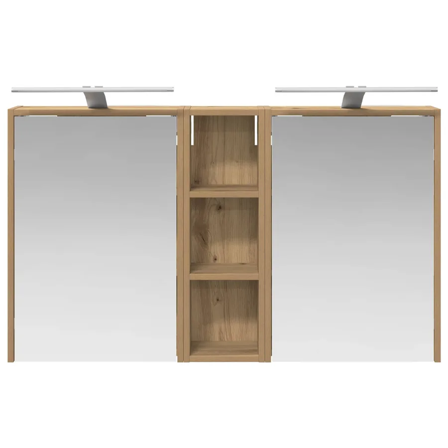 Ensemble de Meubles de Salle de Bain 3 pc 106 x 16 x 62,5 cm - 6
