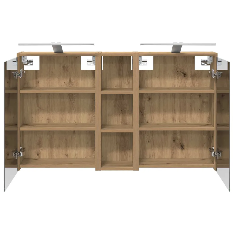 Ensemble de Meubles de Salle de Bain 3 pc 106 x 16 x 62,5 cm - 7