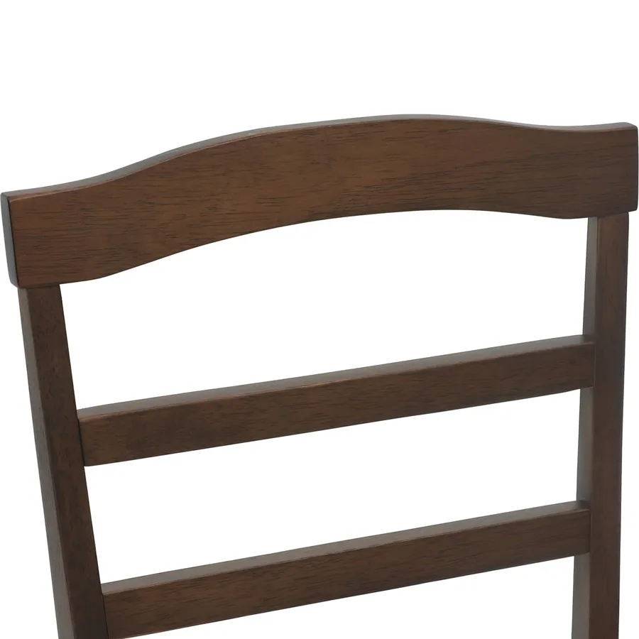 Chaise de salle à manger 2 pcs Marron clair et noir - 9