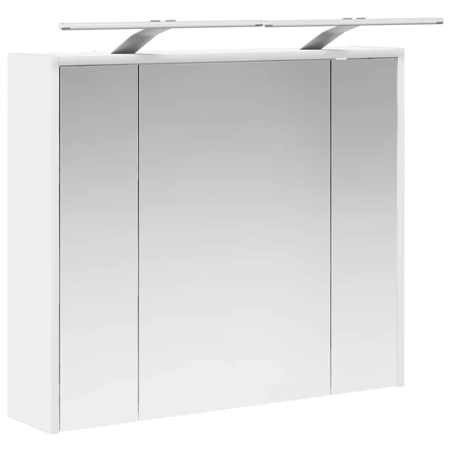 Armoire Miroir de Salle de Bain Blanc 73,5 x 16 x 62,5 cm - 5