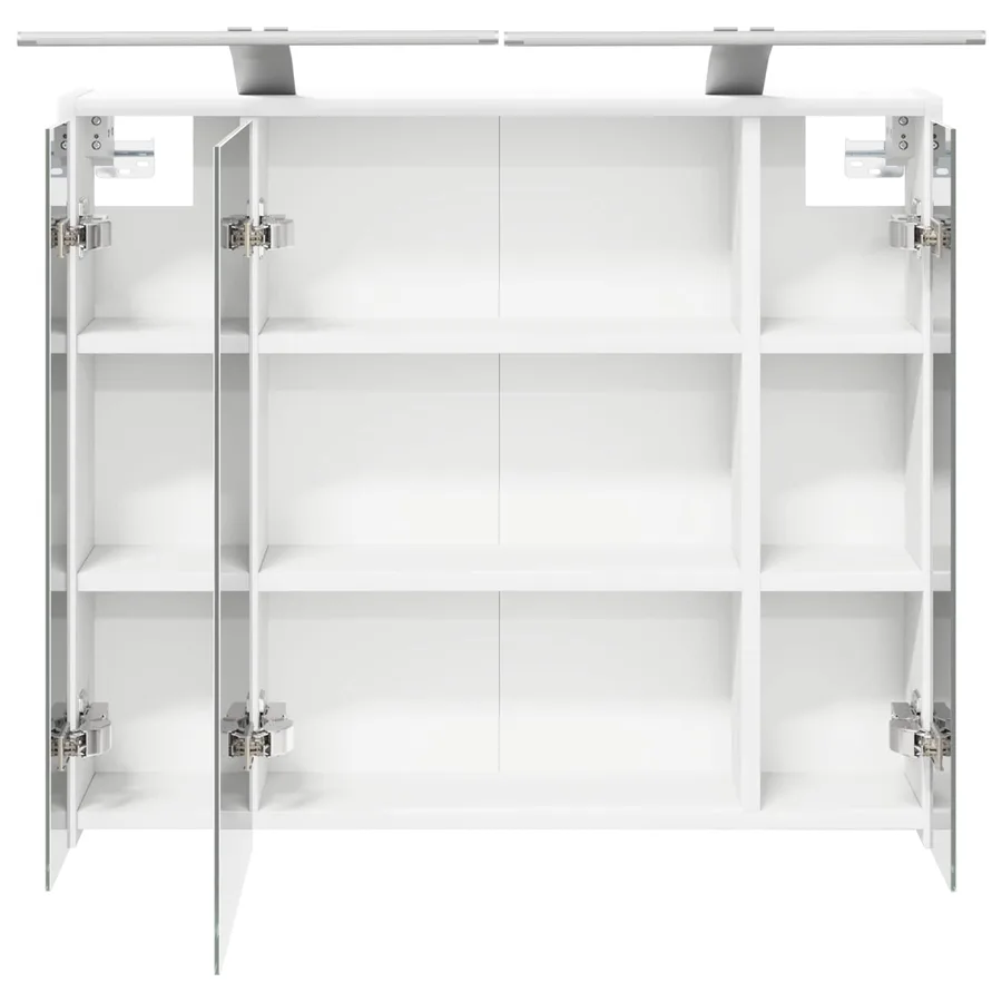Armoire Miroir de Salle de Bain Blanc 73,5 x 16 x 62,5 cm - 7