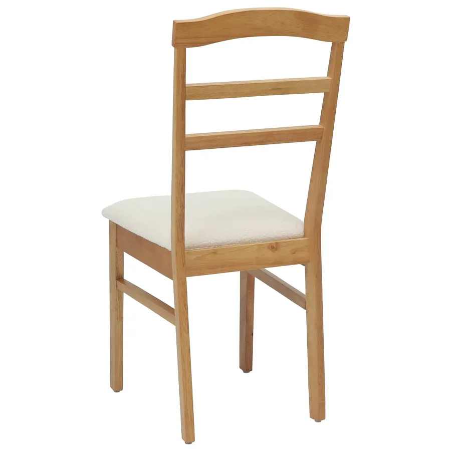 Chaise de salle à manger 2 pcs Naturel et clair - 7