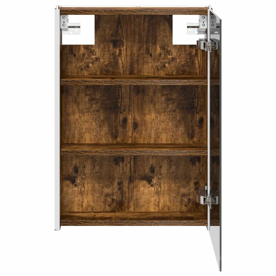 Armoire Miroir de Salle de Bain Chêne fumé 43 x 11,5 x 60,5 cm - 7