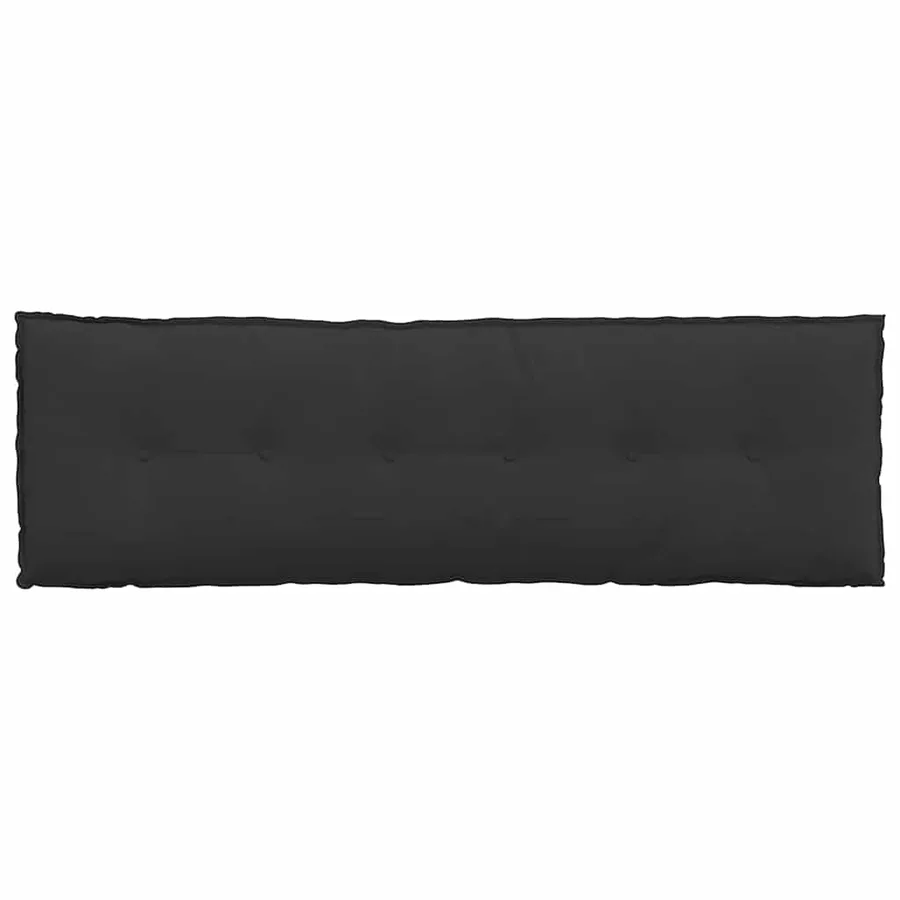 Coussin de Dos Noir 160 x 50 cm Tissu en microfibre - 6