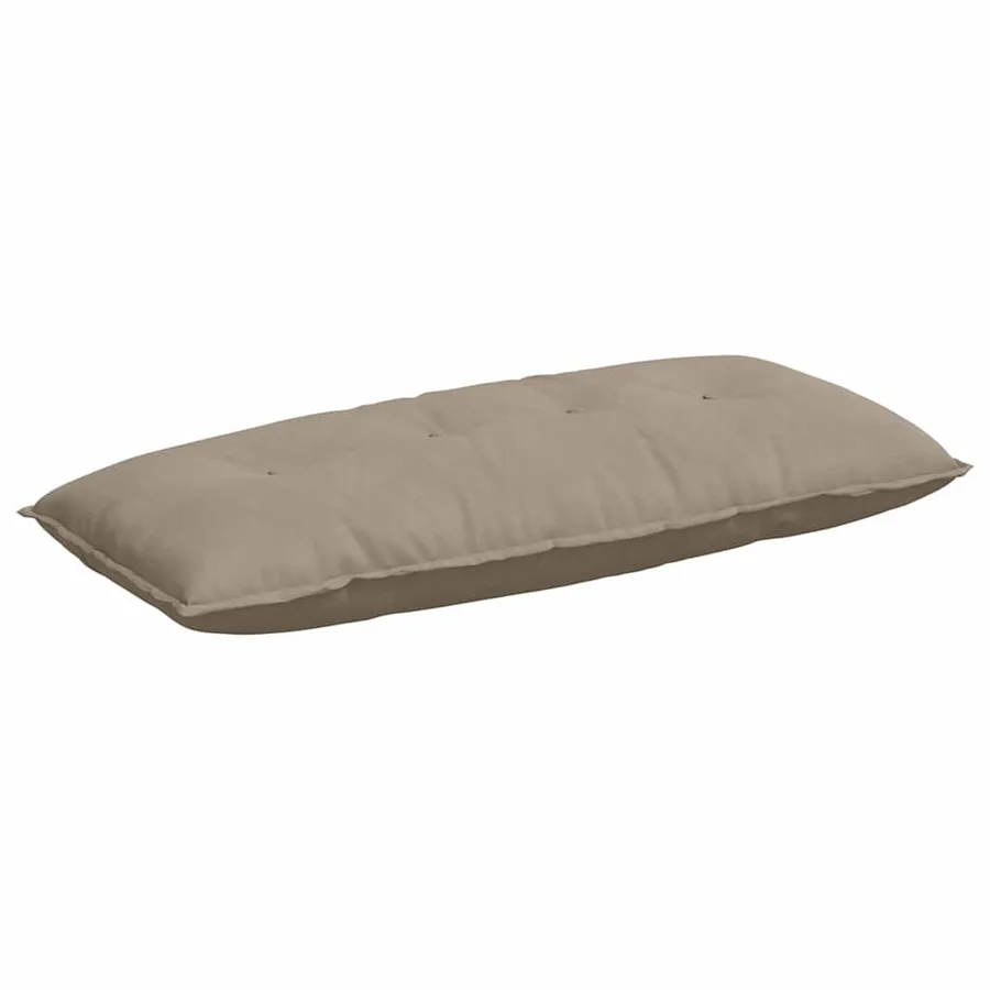 Coussin de Dos Taupe 120 x 50 cm Tissu en microfibre - 2