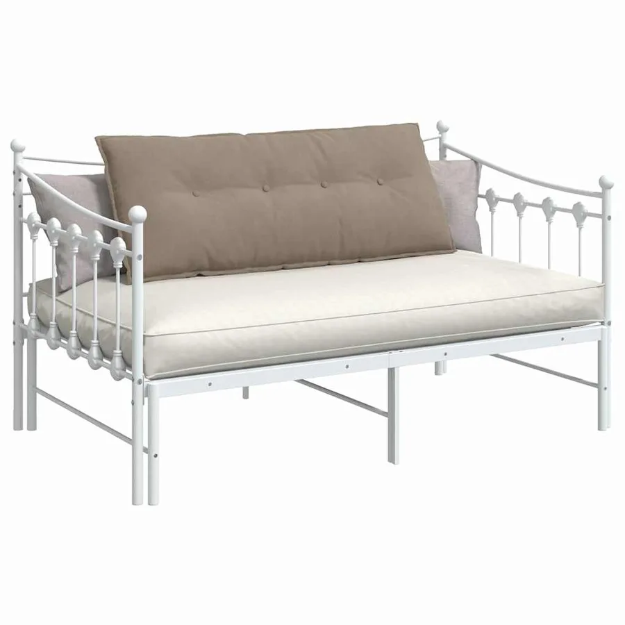 Coussin de Dos Taupe 120 x 50 cm Tissu en microfibre - 3