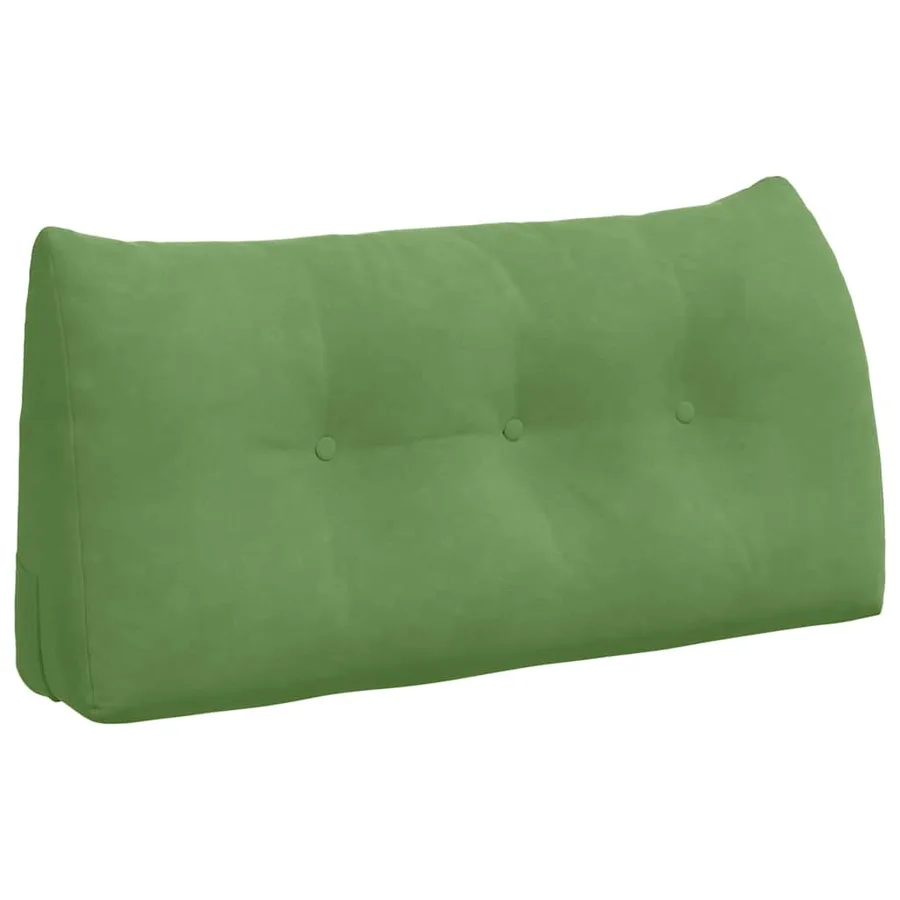 Coussin de Dos Vert clair 100 x 24 x 50 cm Velours - 2