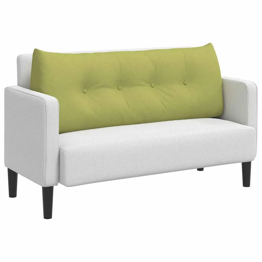 Coussin de Dos Vert clair 120 x 24 x 50 cm tissu - 3