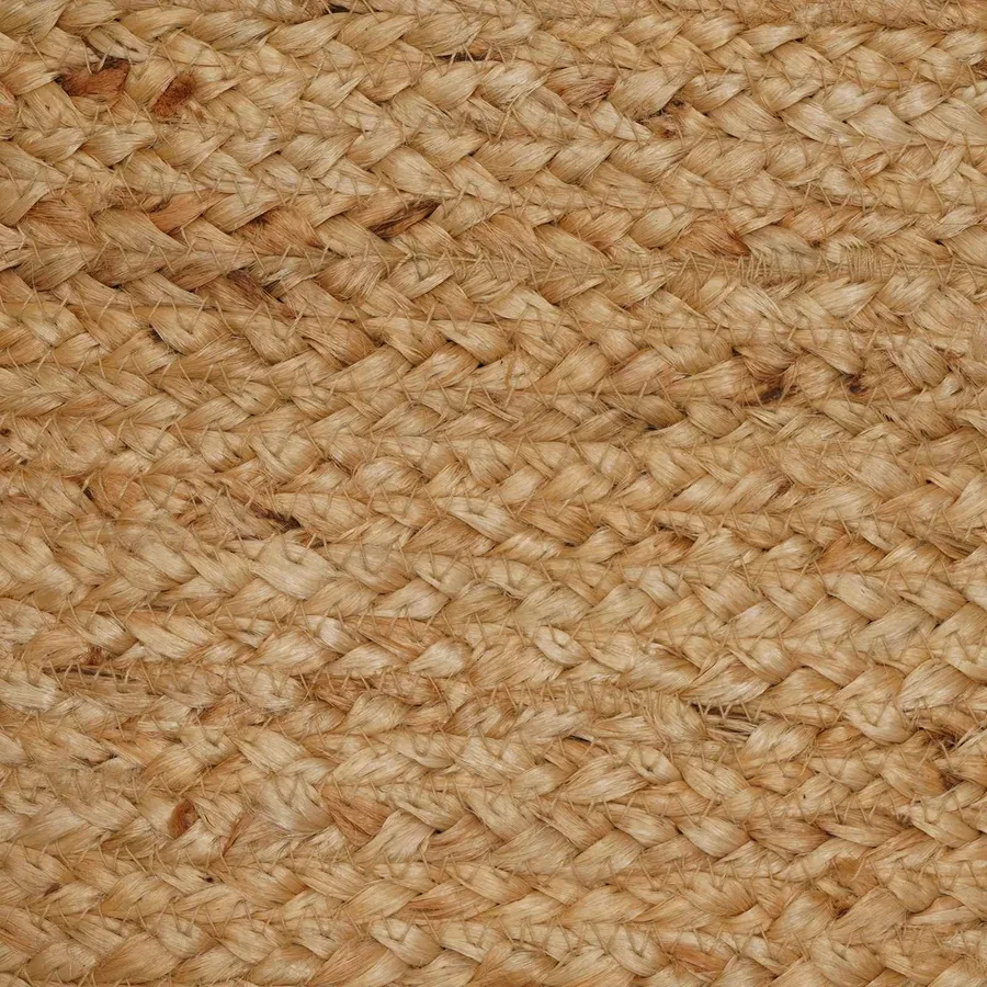 Tapis de surface Naturel 100 x 152 cm Jute - 5