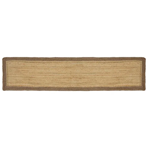 Tapis de surface Gris 60 x 200 cm Jute