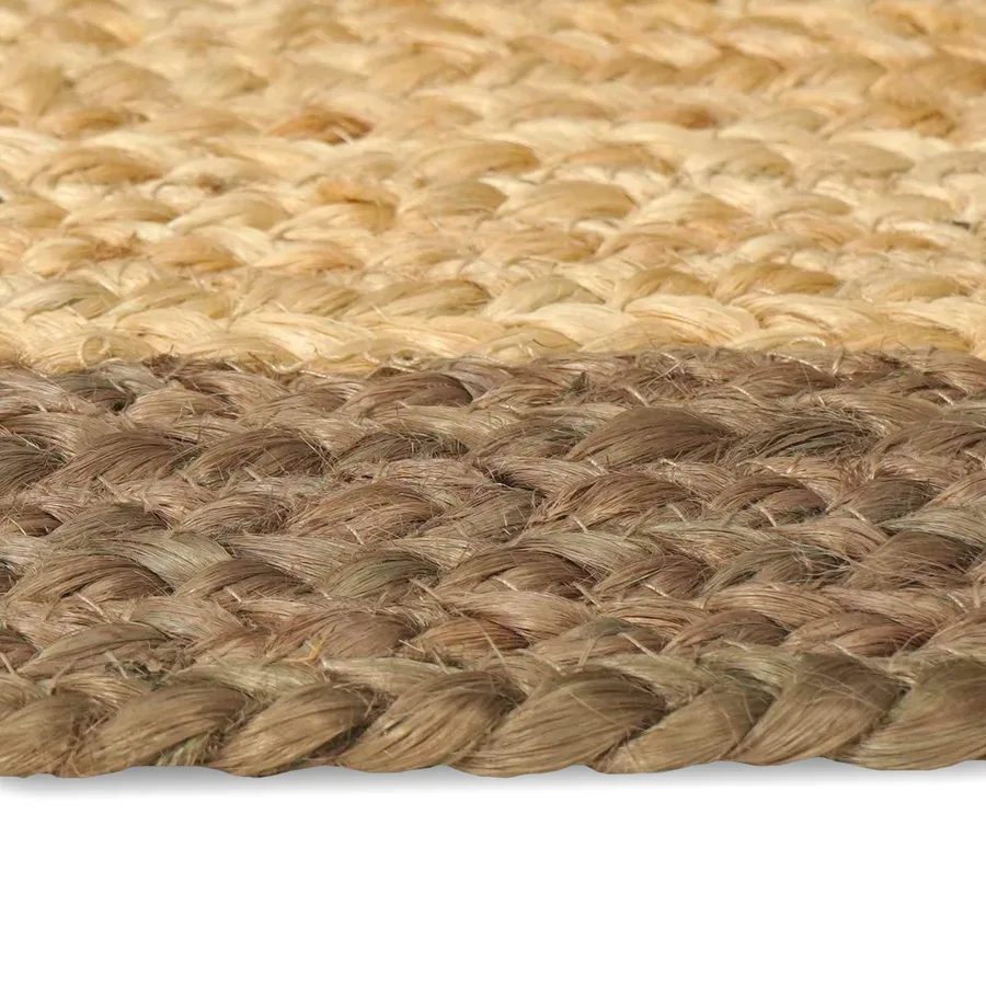Tapis de surface Gris 300 x 300 cm Jute - 4