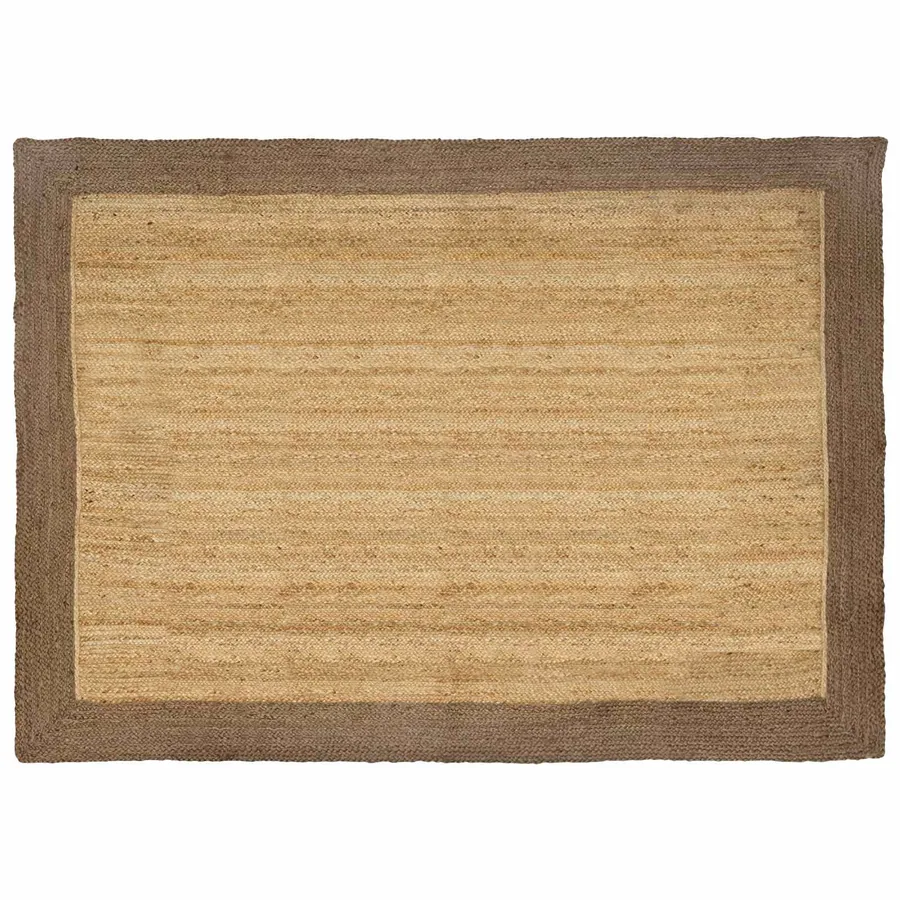 Tapis de surface Gris 160 x 230 cm Jute