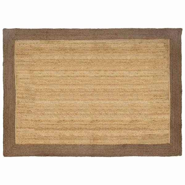 Tapis de surface Gris 160 x 230 cm Jute