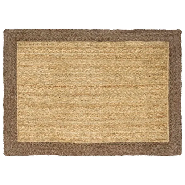 Tapis de surface Gris 140 x 200 cm Jute