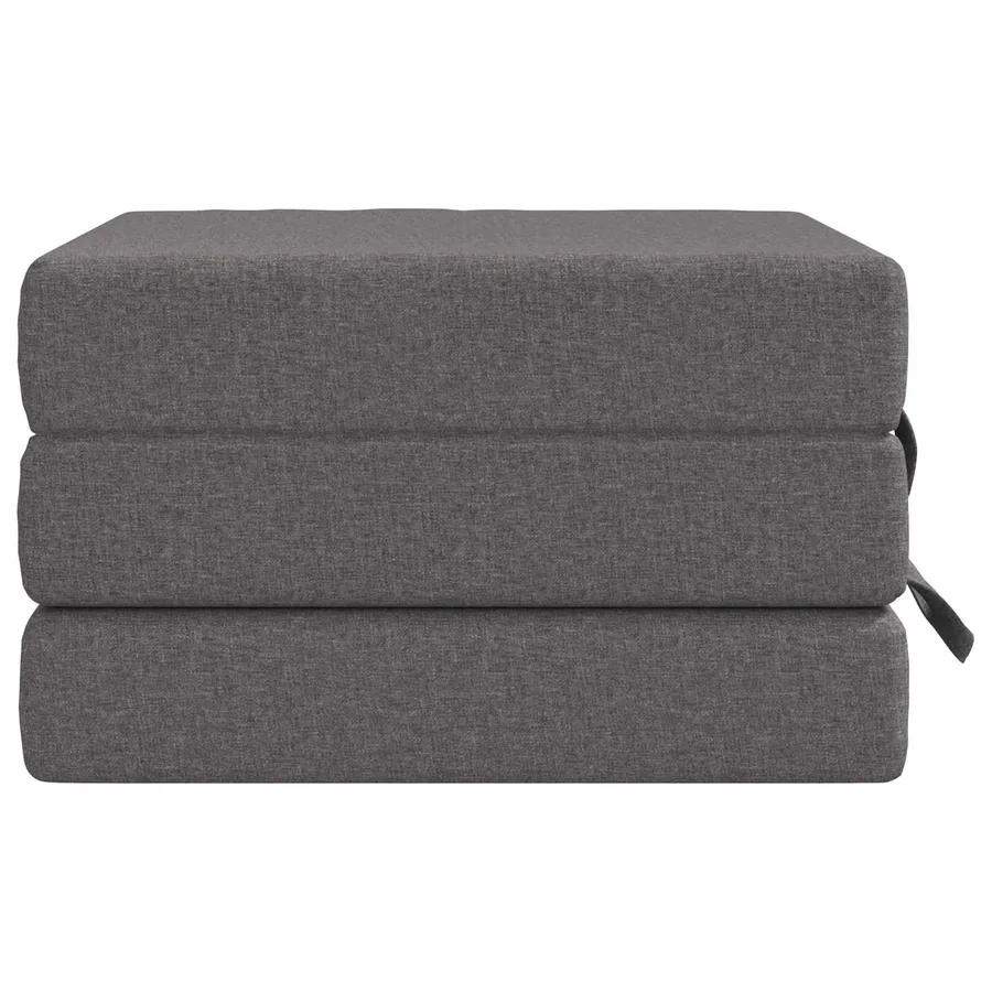 Canapé-lit pliable 75 x 67 x 45 cm Gris clair - 4