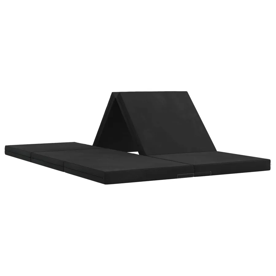 Canapé-lit pliable 140 x 67 x 45 cm Noir - 2