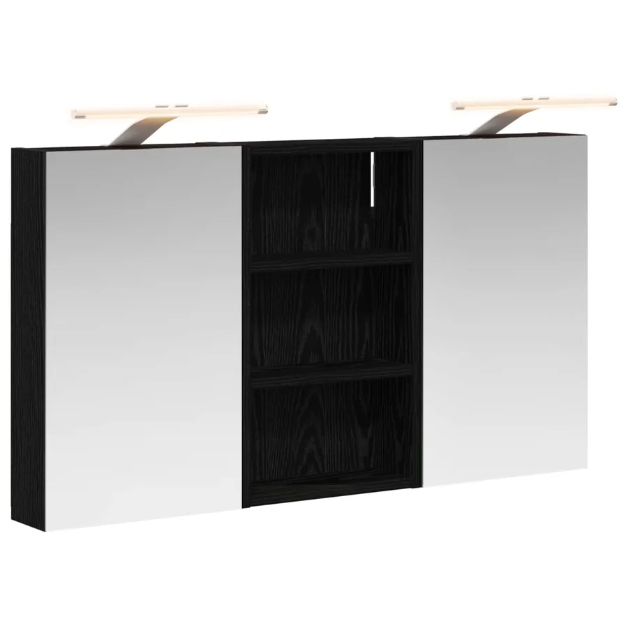 Ensemble de Meubles de Salle de Bain 3 pcs 90 x 10,5 x 50 cm - 2