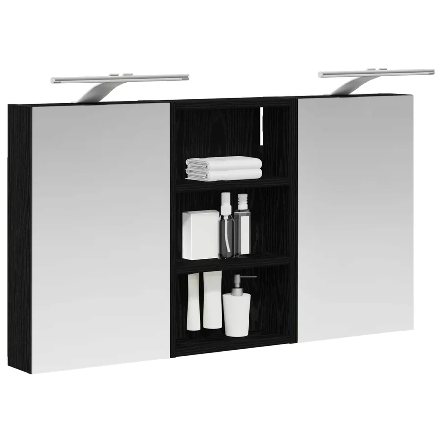 Ensemble de Meubles de Salle de Bain 3 pcs 90 x 10,5 x 50 cm - 3
