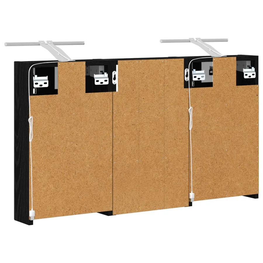 Ensemble de Meubles de Salle de Bain 3 pcs 90 x 10,5 x 50 cm - 9