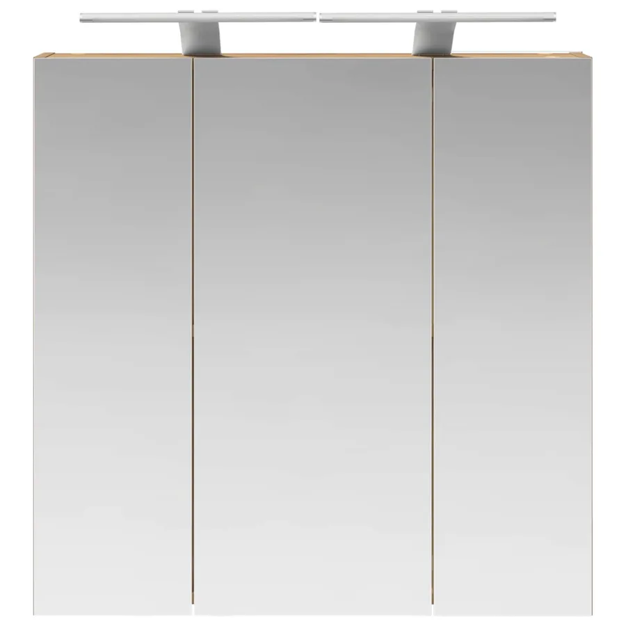 Armoire Miroir de Salle de Bain Chêne artisan 70 x 14,5 x 70 cm - 6