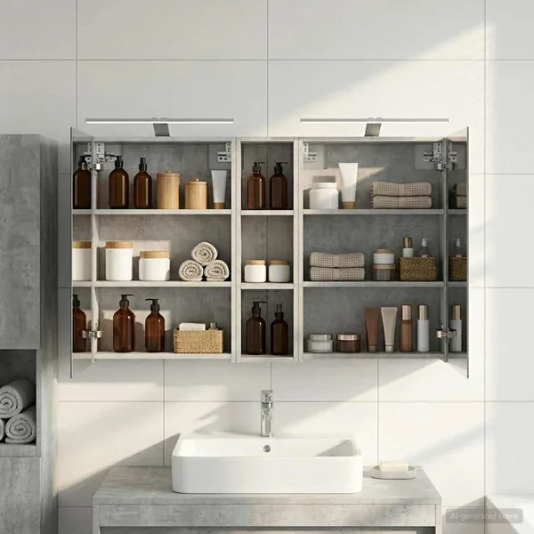 Ensemble de Meubles de Salle de Bain 3 pcs 120 x 14,5 x 70 cm