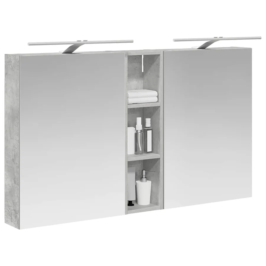 Ensemble de Meubles de Salle de Bain 3 pcs 120 x 14,5 x 70 cm - 3