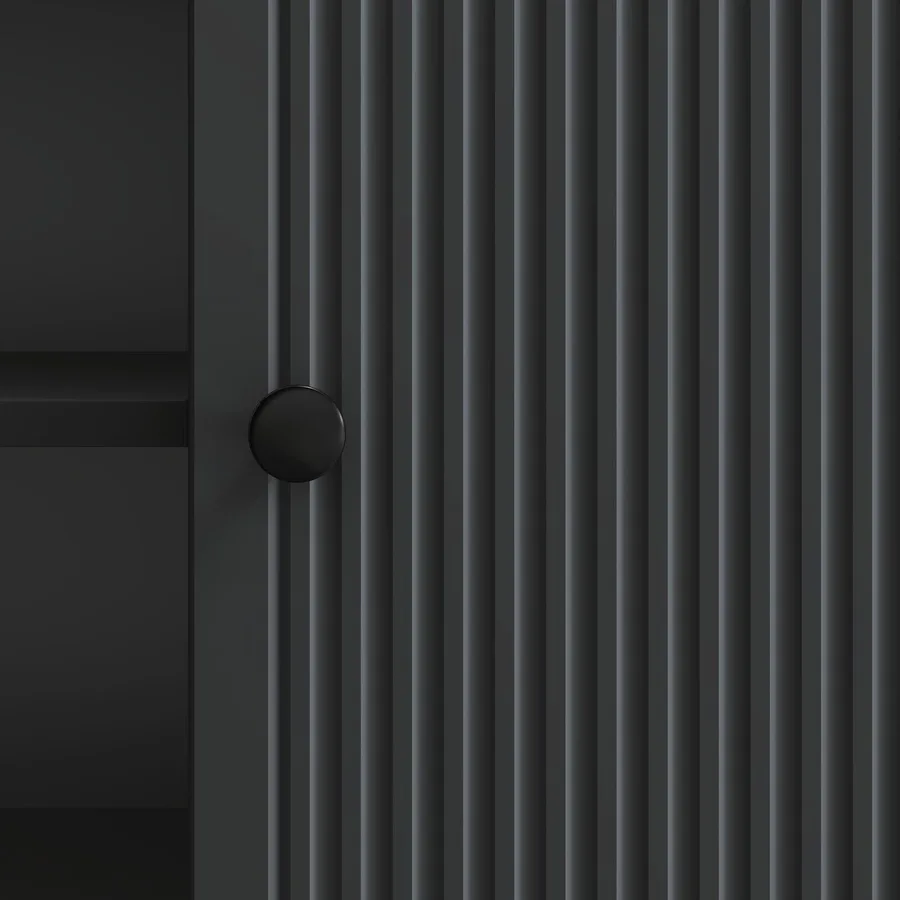 Meuble TV Noir 150 x 31 x 50 cm Bois d’ingénierie - 10