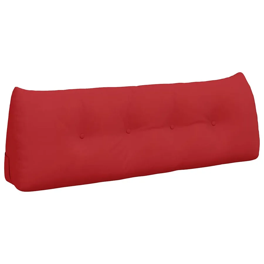 Coussin de Dos Rouge 140 x 24 x 50 cm tissu - 2