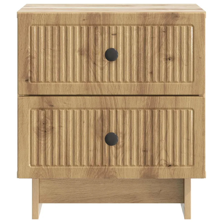 Cabinet de chevet Chêne artisanal 43 x 34,5 x 47,5 cm - 5