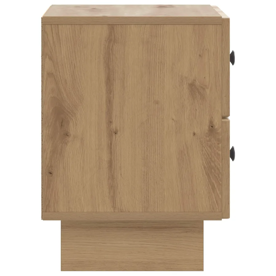 Cabinet de chevet Chêne artisanal 43 x 34,5 x 47,5 cm - 6
