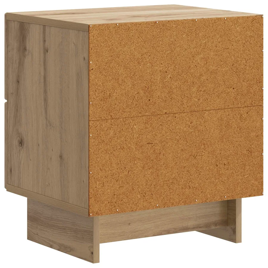 Cabinet de chevet Chêne artisanal 43 x 34,5 x 47,5 cm - 7