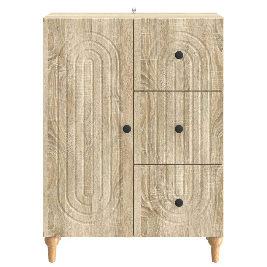 Buffet Chêne Sonoma 66 x 34,5 x 90 cm Bois d'ingénierie - 6