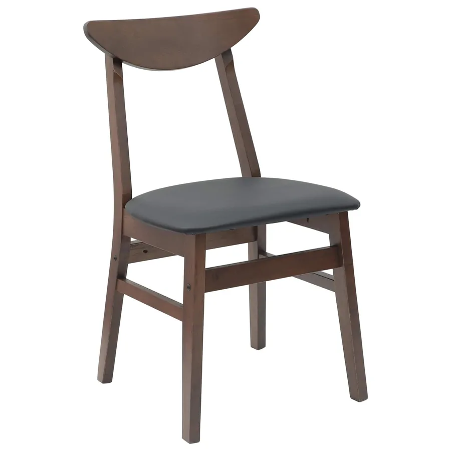 Chaises de salle à manger 2 pcs Marron Clair 42 x 47.5 x 81 cm - 4