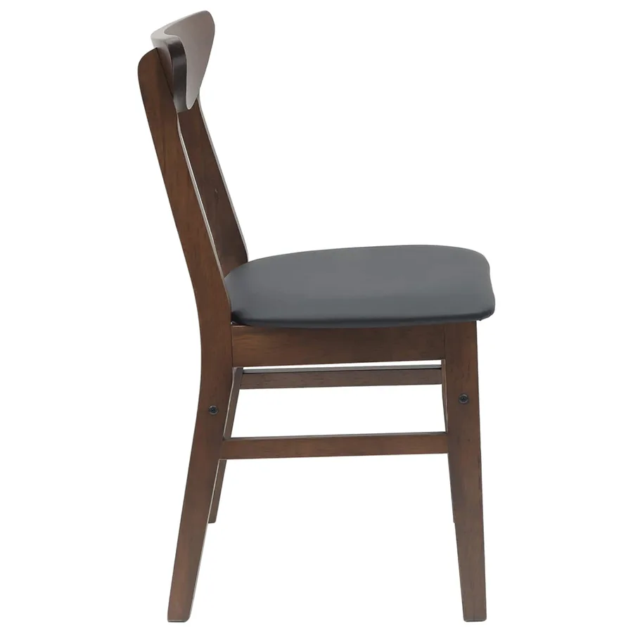 Chaises de salle à manger 2 pcs Marron Clair 42 x 47.5 x 81 cm - 6