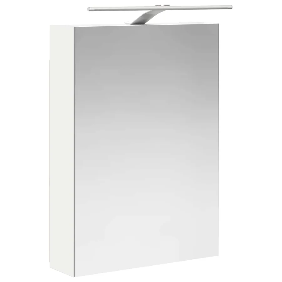 Armoire Miroir de Salle de Bain Blanc 50 x 14,5 x 70 cm - 5