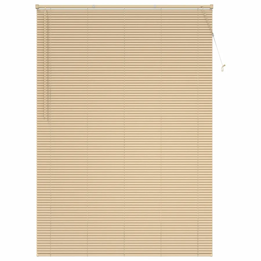 Store Vénitien Marron clair avec motif 213 x 130 cm 25 mm PVC - 2