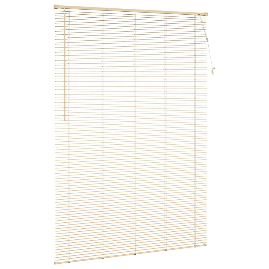 Store Vénitien Marron clair avec motif 213 x 130 cm 25 mm PVC - 5