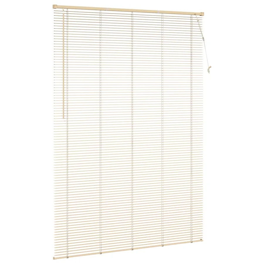 Store Vénitien Marron clair avec motif 213 x 150 cm 25 mm PVC - 5