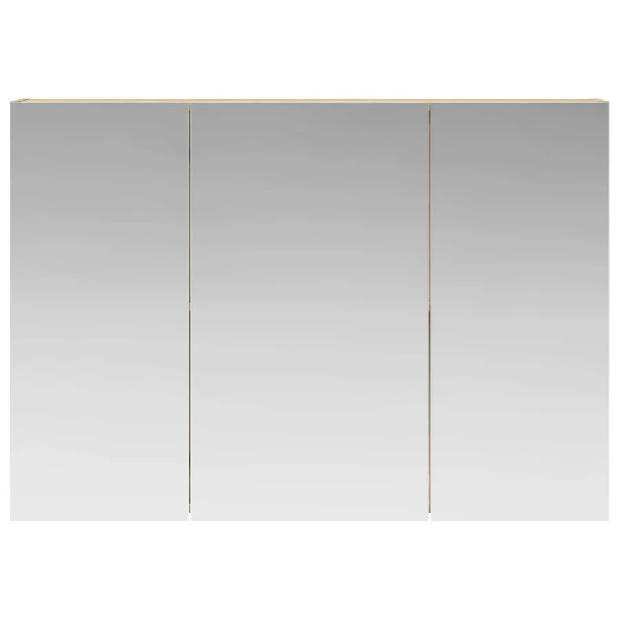 Armoire Miroir de Salle de Bain Chêne Sonoma 100 x 14,5 x 70 cm - 5