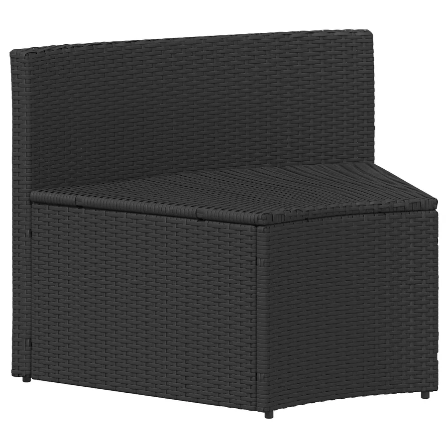 Ensemble de Canapés 2 pcs Noir - 2