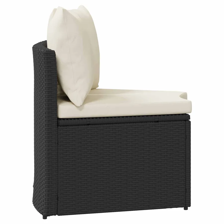 Ensemble de Canapés 2 pcs Noir - 4