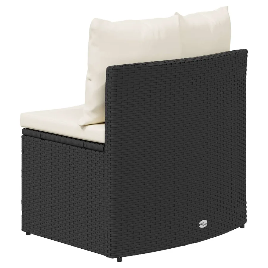 Ensemble de Canapés 2 pcs Noir - 5